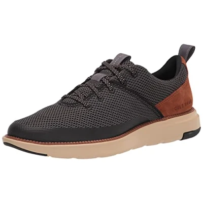 Image of Cole Haan Men&#039;s Black/Magenet/British Tan Sneaker, 6.5 UK