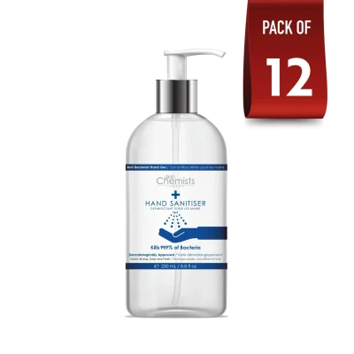 Image of skinChemists Hand Sanitiser 250ml Pack Of 12
