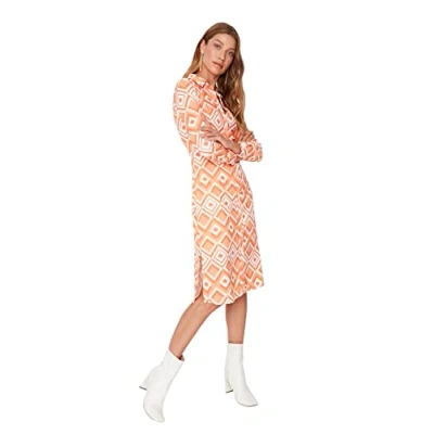 Image of Trendyol Dress Multi Color Shirt