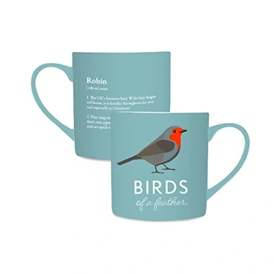 Image of RSPB Everyday Mugs Robin Mug Birds