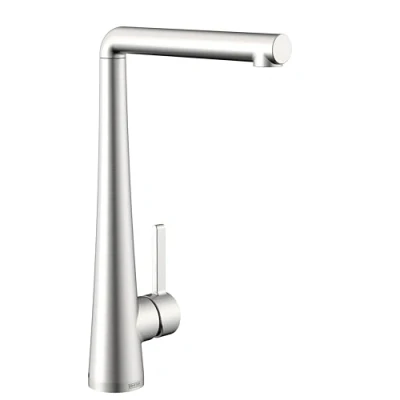 Image of Bristan Pine Easyfit Kitchen Sink Mixer Stainless Steel Tap