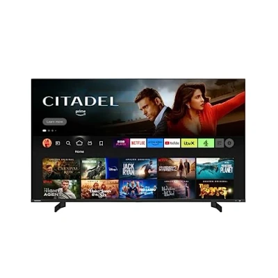 Image of Toshiba 50QF5D53DB QLED 4K Smart Fire TV, TRU Picture Engine, Ultra HD, HDR10, Freeview, Disney+, Prime, Netflix, Dolby Vision, Atmos, Sound by Onkyo, Alexa, HDMI 2.1, Bluetooth, Airplay