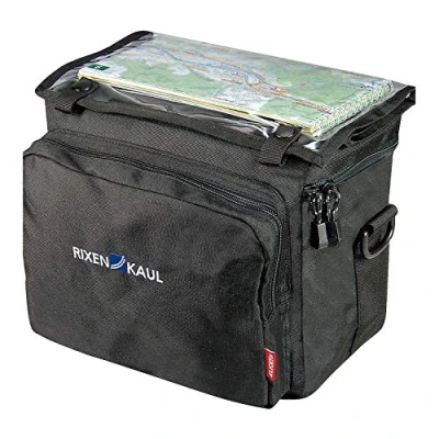 Image of KlickFix 871821 handlebar bag day pack box, black, 8 litres