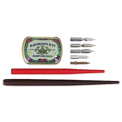 Image of Manuscript Drawing and Mapping Pen Holder Set