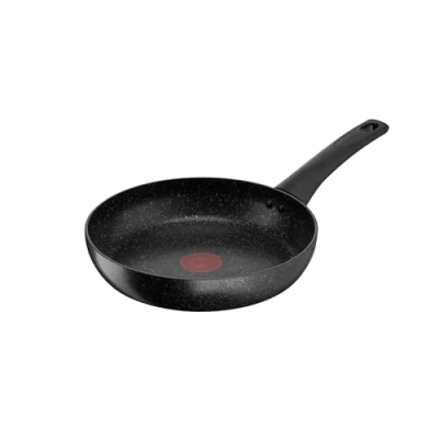 Image of Tefal Titanium Stone Frying Pan 24 cm, High Performance Non Stick Coating, Metal Spatula Safe, All Hobs Including Induction, E1050445