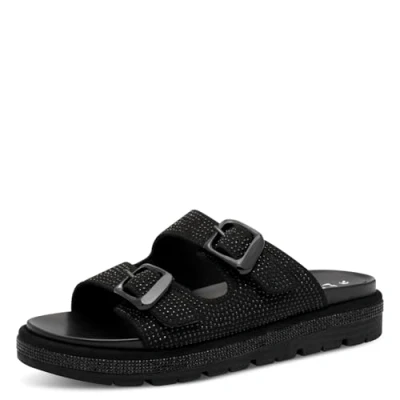 Image of MARCO TOZZI Women&#039;s Sandale 2 27406 44, Black, 3.5 UK