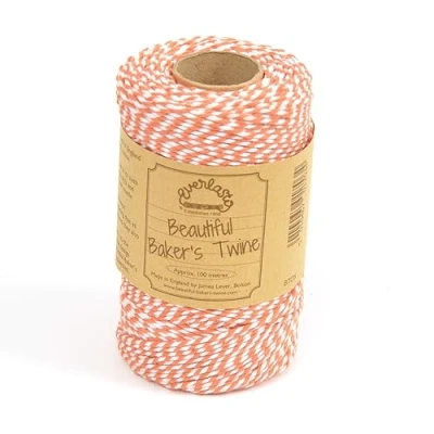Image of 100m Everlasto Original &#039;Beautiful Bakers Twine&#039; (2mm approx) (Orange)