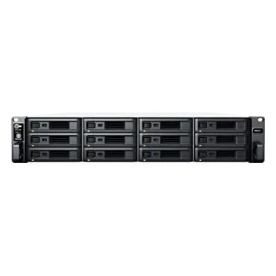 Image of Synology RackStation RS2421RP+ NAS server 12 bays rack mountable SATA 6Gb/s RAID 0, 1, 5, 6, 10, JBOD RAM 4 GB Gigabit Ethernet iSCSI 2U