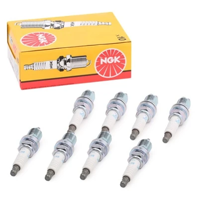 Image of 101000033AG, 101000060AA Spark plug NGK 7553 M14 x 1,25 16 mm AUDI: A4 B7 Saloon, B6/B7 Convertible, Avant, SKODA: Fabia I Hatchback