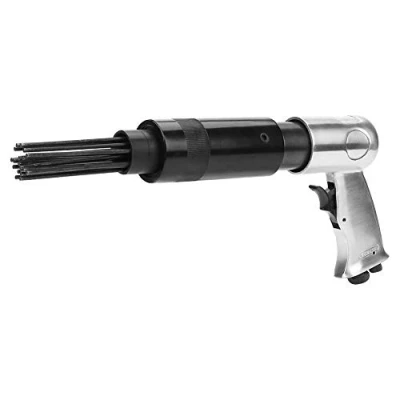 Image of Air Pneumatic 19 Needle Scaler Pistol Grip Rust Paint Slag Corrosion Removing Deburring Tool Kit for Workshop DIY Tools