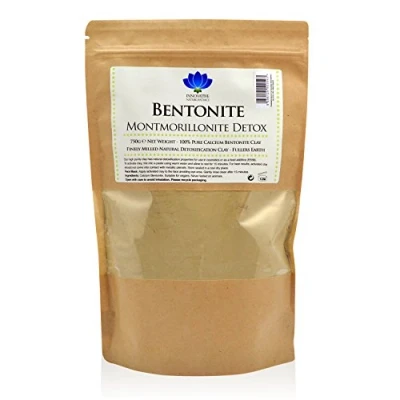 Image of Bentonite Clay 750g Packet Pure Calcium Detox