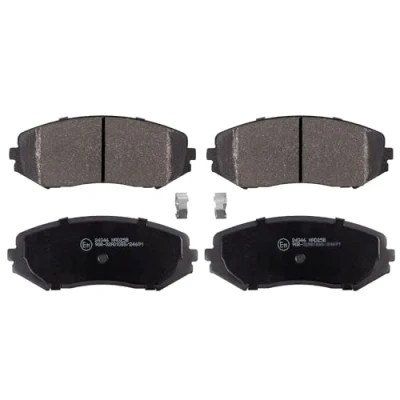 Image of 5520065J00, 5520065J03, 5520065J10, 5520065J10000, 5520065J11 Brake pad set BLUE PRINT ADK84234 Front Axle with acoustic wear warning