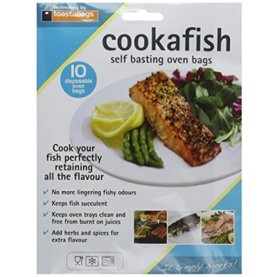 Image of Toastabags Cookafish Oven Bags (Pack of 30), 125 x 150cm