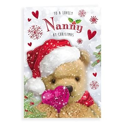 Image of Regal Publishing Cute Christmas Card Nanny 9 x 6 inches