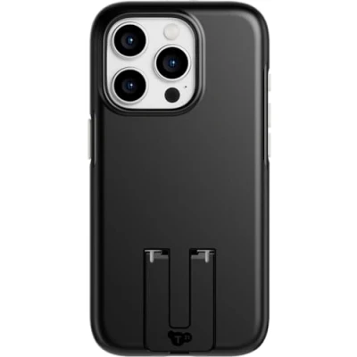 Image of TECH21 Evo Crystal Kick iPhone 15 Pro Case with MagSafe Black, Black