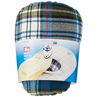 Image of Prym Tailor&#039;s Ham for Ironing Out Curved Seams, Polyester blend, Multi Colour, 20 x 14 10 cm