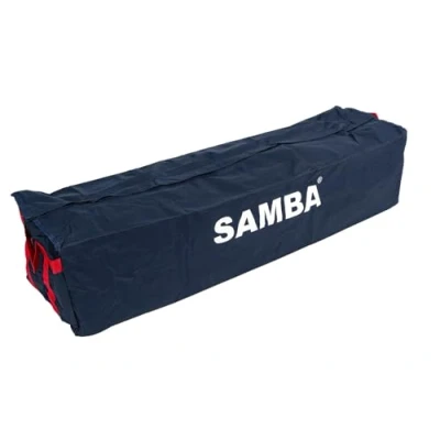 Image of Samba Multi Goal Carry Bag Transport Portable Football Posts Net Storage Sturdy Fastening