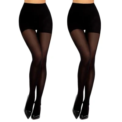 Image of MANZI Compression Tights Women Firm Medium Energising Support 50D Black S