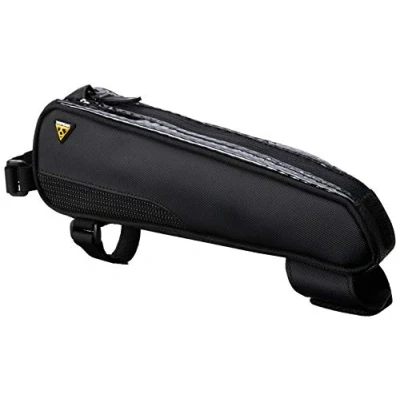 Image of Topeak Unisex Adult Fast Fuel Top Tube Bag Black, 24 x 5.5 8.5 cm/0.6 Litre
