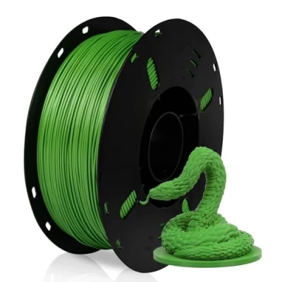 Image of FilaBees 3D Printer Filament PLA 1.75mm, Neatly Wound Printing Filaments, 1kg for Most FDM Printer, Dimensional Accuracy +/ 0.02mm, Strong Toughness, Vacuum Packaging, Green