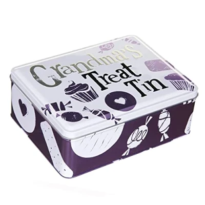 Image of Widdle Gifts The Bright Side Storage Tin Fun Gift Grandma&#039;s Treat 0773
