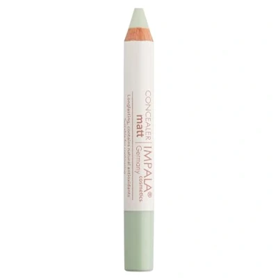 Image of IMPALA Corrector Pencil Pistachio Green Color 17 Conceals Dark Circles and Redness Highlighter Contouring Facial Makeup Long Lasting, Hydrating, Nourishing Soft Creamy Texture