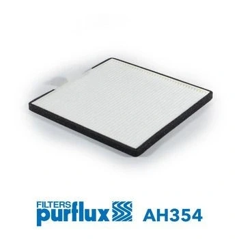 Image of PU1223E Pollen Filter PURFLUX AH354 198mm 196mm 10mm CHEVROLET: Matiz