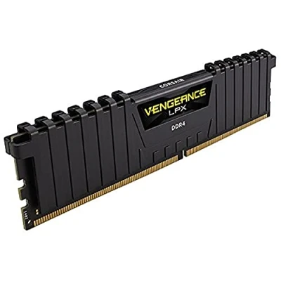Image of Corsair VENGEANCE LPX 64GB (4x16GB) DDR4 3200 (PC4 25600) C16 1.35V Desktop Memory Black CMK64GX4M4E3200C16