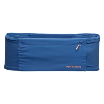 Image of Nathan Zipster Max Running Belt. Bounce Free Waist Pack. Extra Large Zipper Pocket in Front for all Phones. 4 Pockets Total Fanny Pack