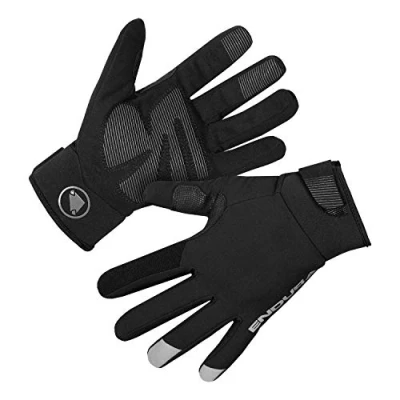 Image of Endura Men&#039;s Strike Long Finger Gloves, Black, S