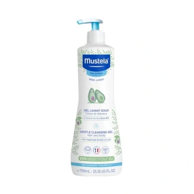 Image of Mustela Bebe Gentle Cleansing Gel 750ml One Size