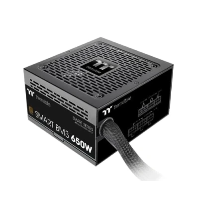 Image of Thermaltake Smart BM3 650W/ 80Plus Bronze/ATX 3.0 &amp; PCIE 5.0 Ready/Semi Modular Power Supply/ 105C/221F Japanese Capacitor/ 5 Year Warranty