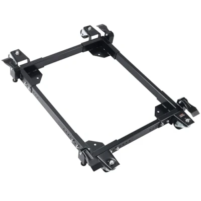 Image of VEVOR Mobile Base, 1500 lbs Capacity, Adjustable from 20&quot; x 24.5&quot; to 28&quot; 33.5&quot;, Heavy Duty Universal Base Stand with 4 Swivel Wheels, for Woodworking Equipment, Bandsaw, Power Tool, Machine