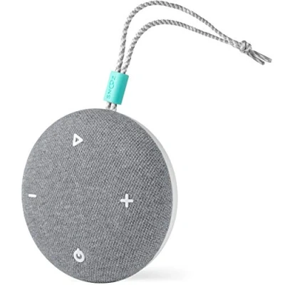 Image of SNOOZ Go Travel White Noise Sound Machine, Night Light, &amp; Bluetooth Speaker Portable Noise, Pink and Fan Sounds Charcoal