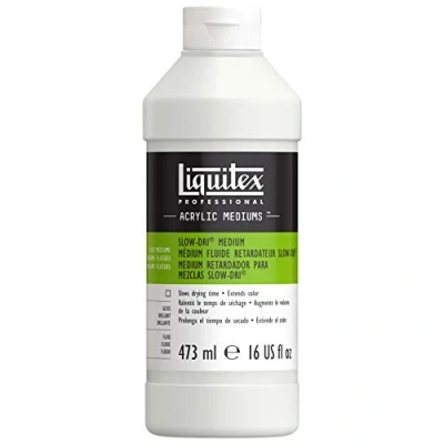 Image of Liquitex 6316 Professional Slow Dri Blending Fluid Medium, 473 ml