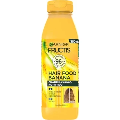 Image of Garnier Fructis Hair Food Banana Champú Ultra Nutritivo 350 Ml