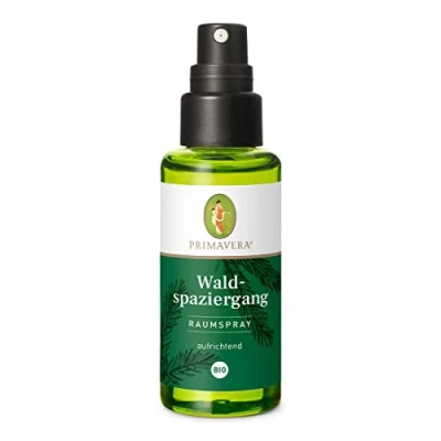 Image of PRIMAVERA Room Spray Forest Walk Organic Giant Fir, Spruce Needles and Vetiver Aroma Diffuser, Aromatherapy, Fragrance Vegan