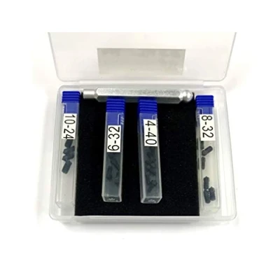 Image of HHIP 3601 0515 25 Piece 10 24, 8 32, 6 4 40 Transfer Screw Set