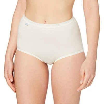 Image of Sloggi Women&#039;s Basic+ Maxi Brief, Pink Light Combination 14 (3 Pack)