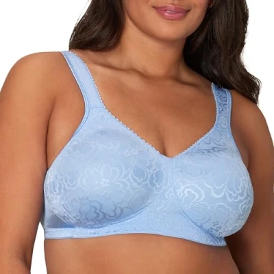 Image of PLAYTEX Women&#039;s 18 Hour Ultimate Lift Wireless Full Coverage Bra, Single Or 2 Pack, Opaque, Zen Blue, 36D