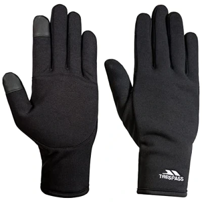 Image of Trespass Poliner Adults Gloves with Touch Screen Fingertips