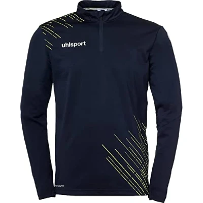 Image of uhlsport Men&#039;s Score 26 1/4 Zip Top Sports Jacket Sweatshirt Pullover Football Fitness Gym Hoody Jumper