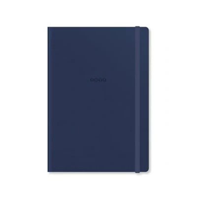 Image of Letts of London Edge A5 week to view with notes 2025 diary Navy