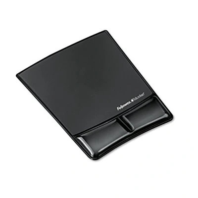 Image of Fellowes Crystals Mouse Pad/Wrist Rest Black
