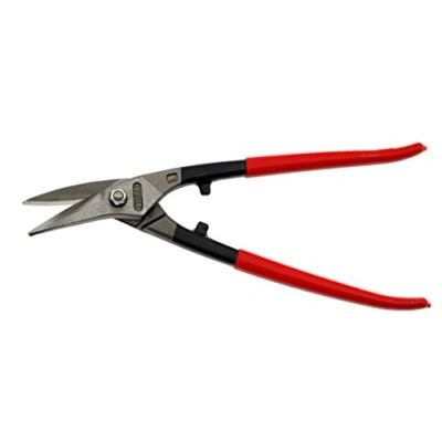 Image of Stubai 270511 Left PVC Coated Combination Tin Snips, Red/Silver, 280 mm