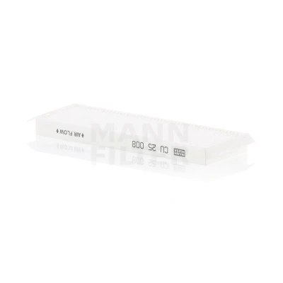 Image of 971334P000 Pollen Filter MANN CU 25 008 2 Particulate 250mm 84mm 20mm HYUNDAI: i20 I Hatchback, II Hatchback