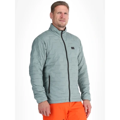 Image of Helly Hansen Mens Lifaloft Insulator Ski Jacket, 489 CACTUS, S EU