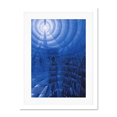 Image of Russolo Solidity Of Fog Painting Large Art Print Poster Wall Decor 18x24 inch Supplied Ready To Hang With Included Mount Brackets