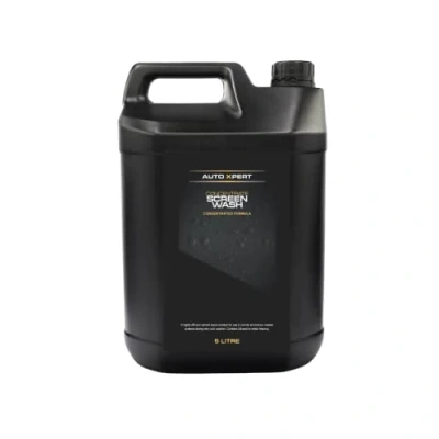 Image of Auto Xpert Screen Wash 5L Concentrate Effective to 5 degrees Cleans &amp; removes, windscreen dirt, grime traffic film Low smear Formula Winter Screenwash for vehicles