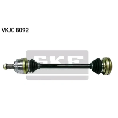 Image of 33217533445, 33217547075 Drive shaft SKF VKJC 8092 613mm BMW: 1 Hatchback, 3 Saloon, Coupe